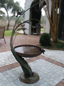 Bird Bath Fountain