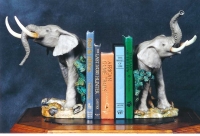 Elephant Bookends